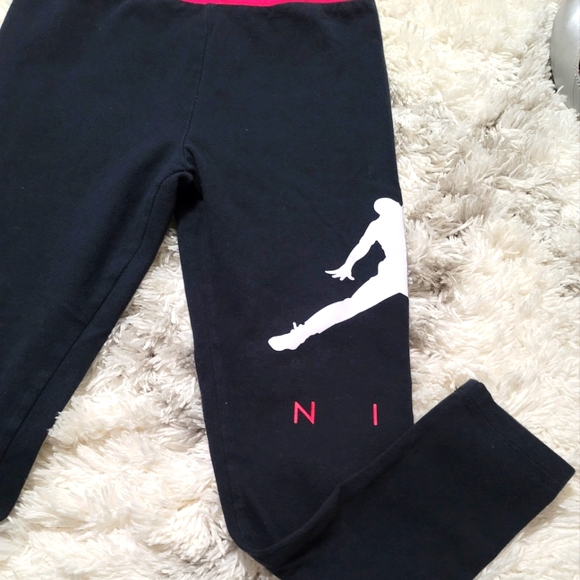 Jordan Girls Jumpman High Rise Leggings Size M - Picture 7 of 9